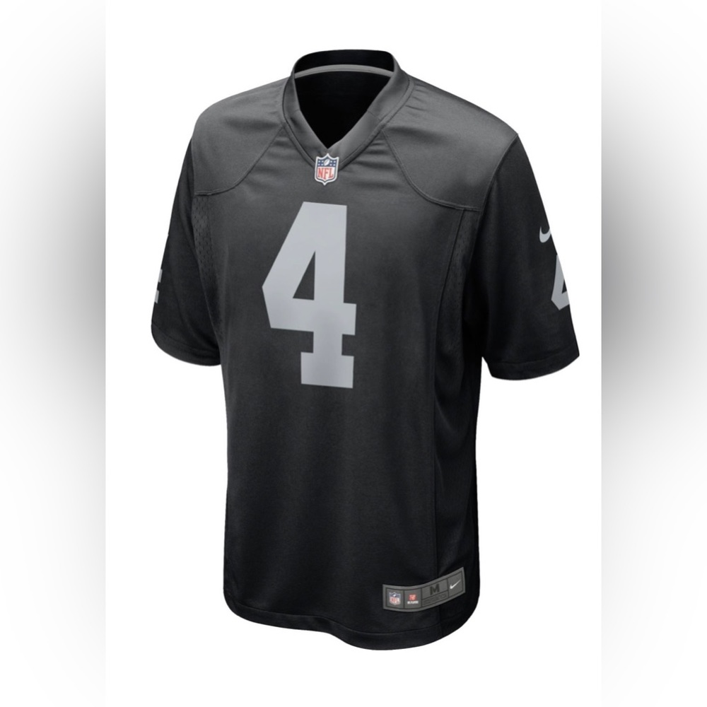 LV Raiders Derek Carr NIKE #4 Jersey